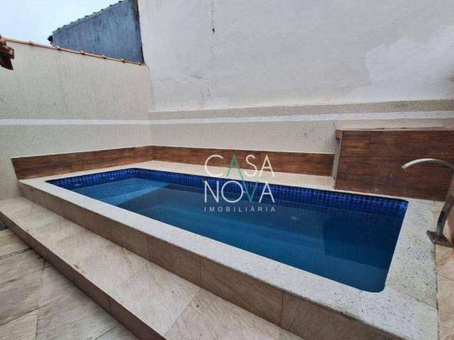 Casa com 3 dormitórios à venda, 70 m² por R$ 450.000 - Jardim Praia Grande - Mongaguá/SP