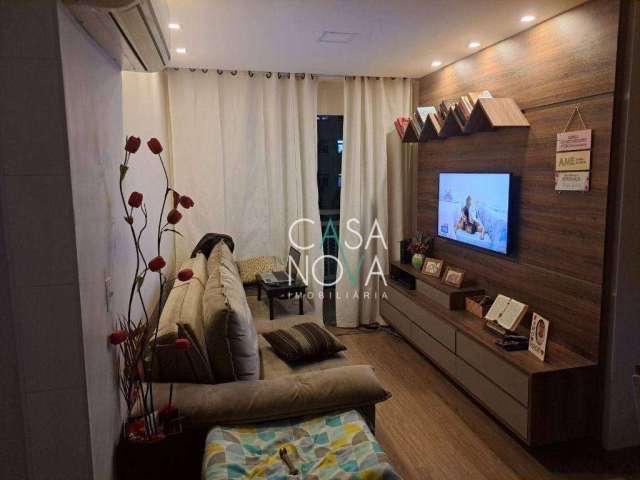 Apartamento com 2 dormitórios à venda, 60 m² por R$ 350.000 - Morro de Nova Cintra - Santos/SP