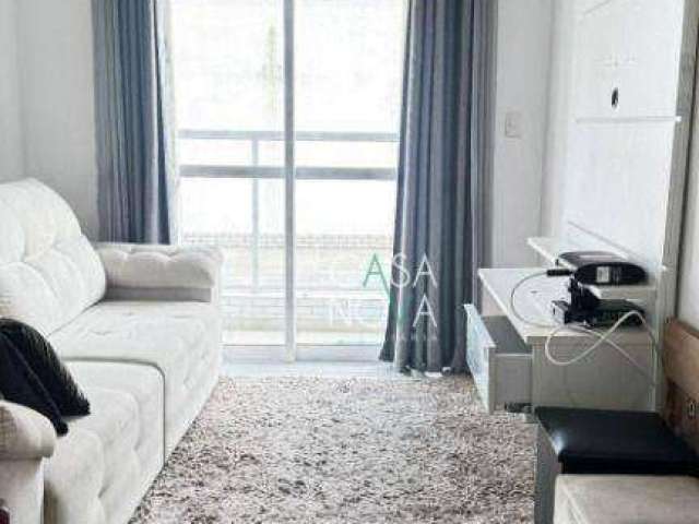 Apartamento com 2 dormitórios para alugar, 58 m² por R$ 5.000,00/mês - Vila Matias - Santos/SP