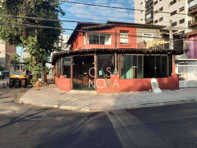 Sobrado comercial no canal 1, no bairro do Campo Grande em Santos - SP