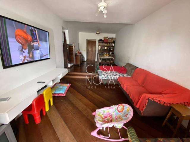 Apartamento com 2 dormitórios à venda, 100 m² por R$ 700.000,00 - Aparecida - Santos/SP