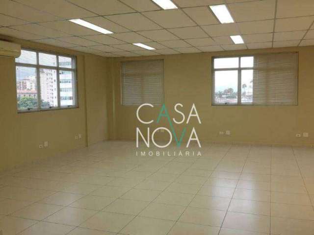 Sala para alugar, 62 m² por R$ 3.490,00/mês - Vila Matias - Santos/SP