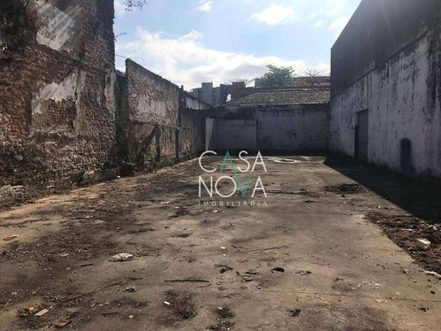 Terreno à venda, 396 m² por R$ 1.500.000,00 - Paquetá - Santos/SP