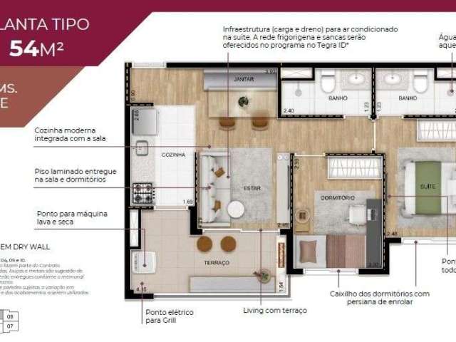 Apartamento com 2 dormitórios à venda, 54 m² por R$ 510.000,00 - Brás - São Paulo/SP