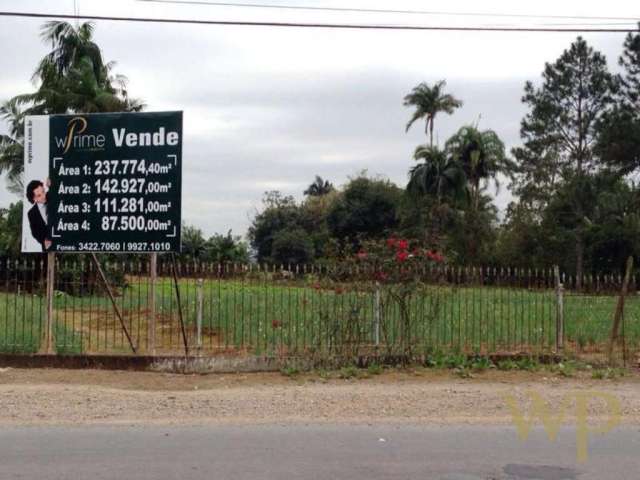 Terreno à venda na Estrada da Ilha, 1741, Pirabeiraba, Joinville por R$ 8.750.000