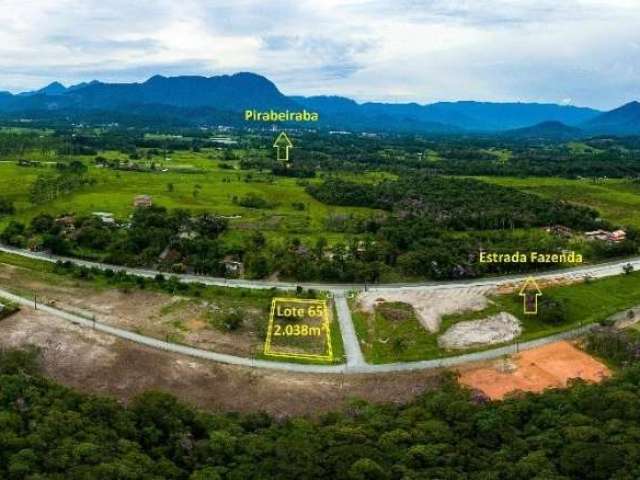 Terreno à venda na Rua Estrada Fazenda, 1, Pirabeiraba, Joinville por R$ 585.000