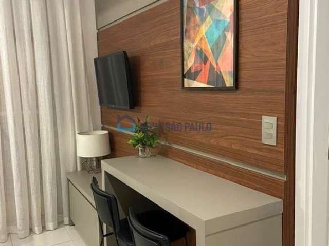 Studio Mobiliado|Jardim da Glória|28 m²1 dormitório|1 suíte|rooftop decorado no prédio