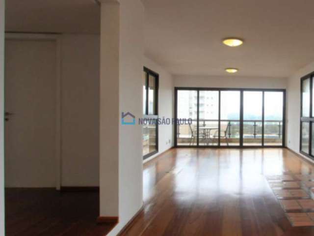 Apartamento  Moema Passaros, 211 m² com 3 vagas de garagem -