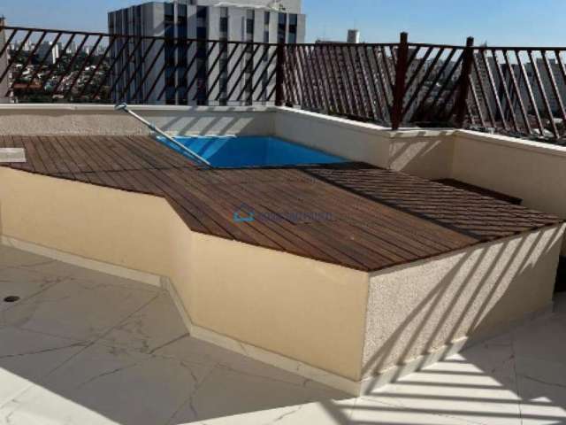 Cobertura duplex, 2 dormitórios, 1 vaga 112m² - Mirandópolis