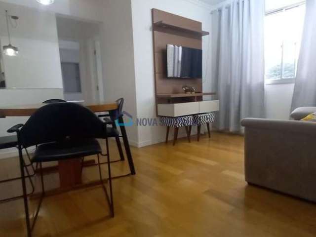 Apartamento de 1 quarto e 1 vaga totalmente mobiliado