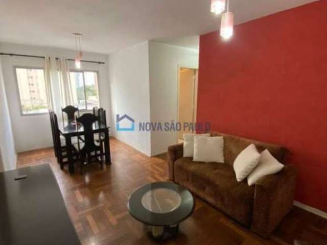 Vila Clementino. Apartamento Mobiliado, com 02 dormitórios, 02 banheiros, 68 m² e 01 vaga