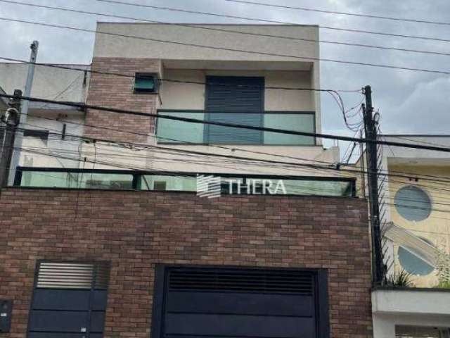 Sobrado com 3 dormitórios à venda, 175 m² por R$ 904.000,00 - Campestre - Santo André/SP