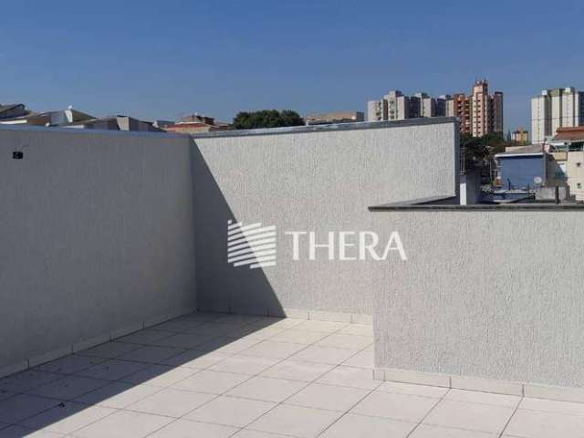 Cobertura com 2 dormitórios à venda, 86 m² por R$ 450.000,00 - Vila Scarpelli - Santo André/SP