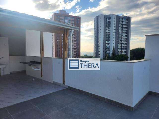 Cobertura com 3 dormitórios à venda, 144 m² por R$ 850.000,00 - Vila Assunção - Santo André/SP