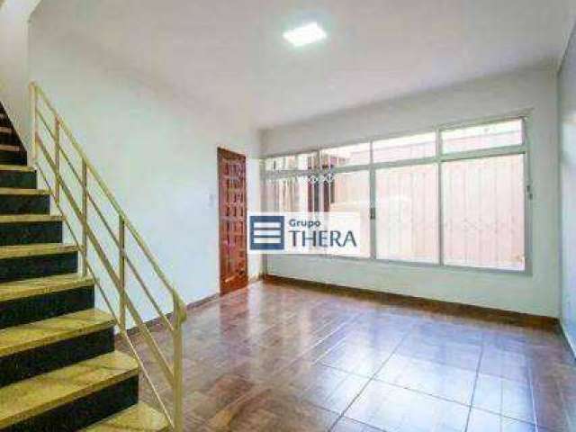 Sobrado, 128 m² - venda por R$ 700.000,00 ou aluguel por R$ 3.747,31/mês - Vila Alzira - Santo André/SP