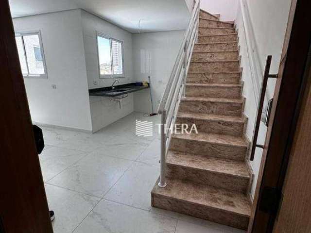 Cobertura, 116 m² - venda por R$ 570.000,00 ou aluguel por R$ 3.280,00/mês - Bangu - Santo André/SP