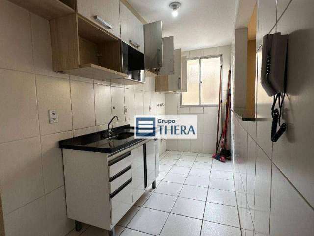 Apartamento com 2 dormitórios para alugar, 50 m² por R$ 1.945,83/mês - Parque São Vicente - Mauá/SP