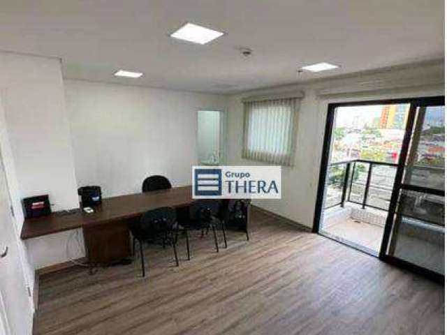 Sala, 36 m² - venda por R$ 360.000,00 ou aluguel por R$ 3.019,20/mês - Jardim - Santo André/SP