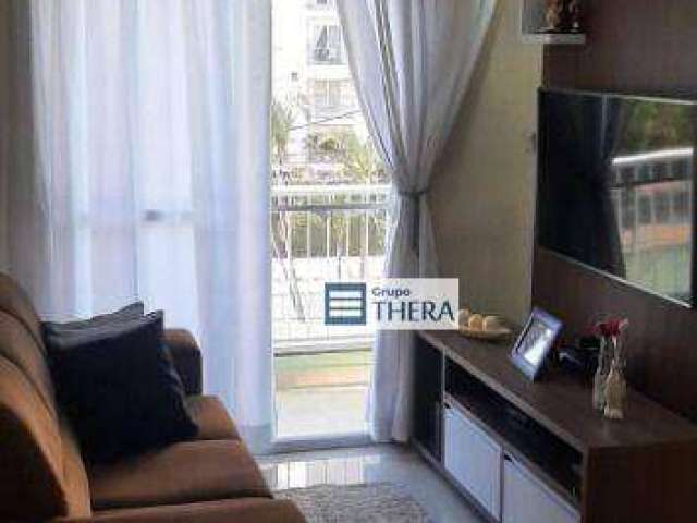 Apartamento com 2 dormitórios à venda, 58 m² por R$ 373.000,00 - Vila Metalúrgica - Santo André/SP