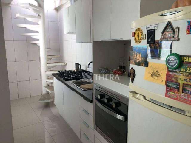 Cobertura com 2 dormitórios à venda, 90 m² por R$ 360.000,00 - Vila Pires - Santo André/SP