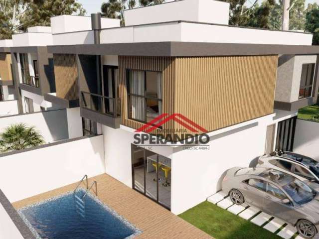 Sobrado com 3 dormitórios à venda, 111 m² por R$ 604.000,00 - Residencial Príncipe - Itapoá/SC