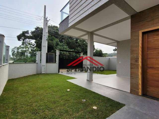 Sobrado com 3 dormitórios à venda, 120 m² por R$ 745.000,00 - Jardim da Barra - Itapoá/SC