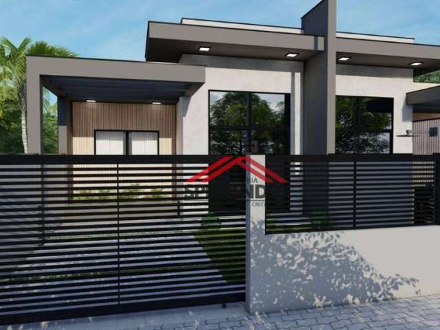 Casa com 2 dormitórios à venda, 64 m² por R$ 339.000,00 - Brandalize - Itapoá/SC