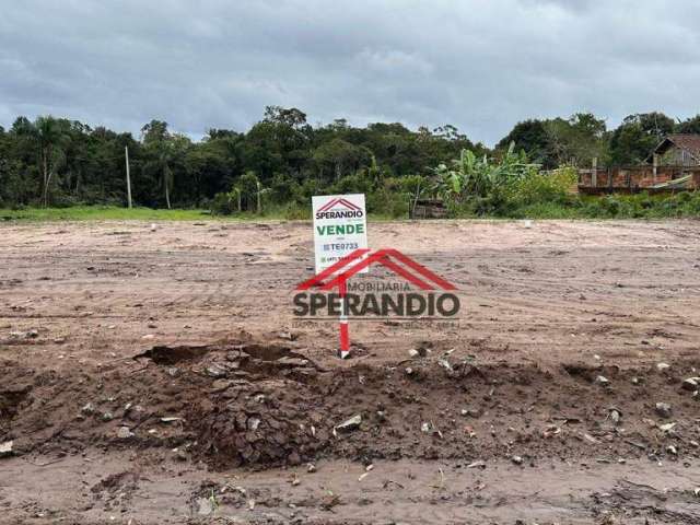 Terreno à venda, 126 m² por R$ 52.000,00 - Jardim da Barra - Itapoá/SC