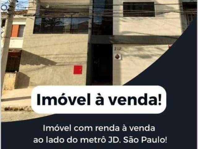 Imóvel com renda à venda ao lado do metrô JD. São Paulo!