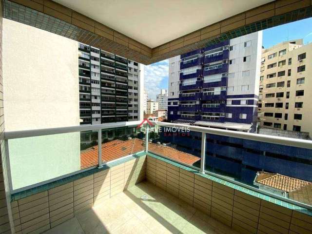 Apartamento à venda, 68 m² por R$ 573.000,00 - Itararé - São Vicente/SP