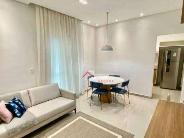 Apartamento com 2 dormitórios à venda, 73 m² por R$ 766.000,00 - Itararé - São Vicente/SP