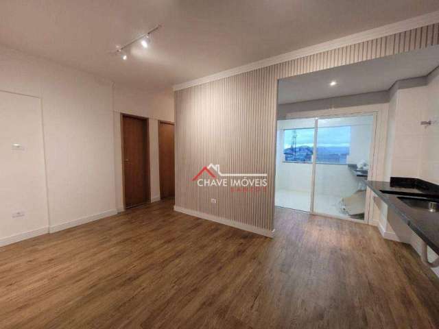 Apartamento à venda, 52 m² por R$ 460.000,00 - Macuco - Santos/SP