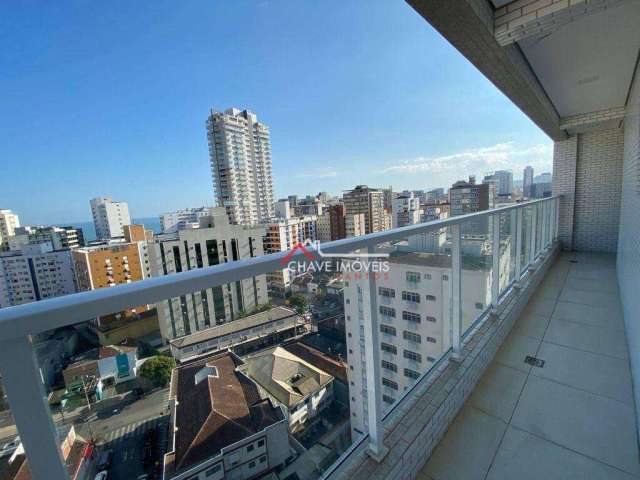 Apartamento com 1 dormitório à venda, 58 m² por R$ 770.000,00 - Boqueirão - Santos/SP