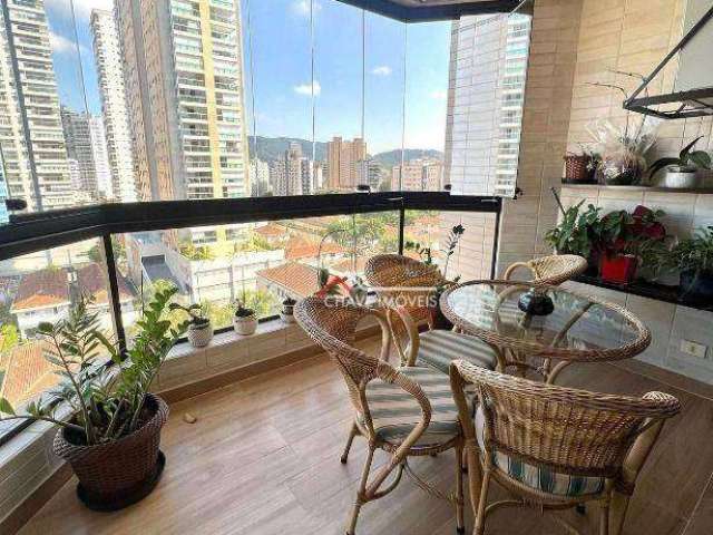 Apartamento à venda, 202 m² por R$ 1.500.000,00 - Ponta da Praia - Santos/SP