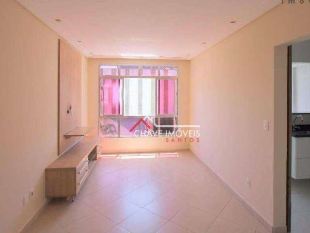 Apartamento à venda, 75 m² por R$ 470.000,00 - José Menino - Santos/SP