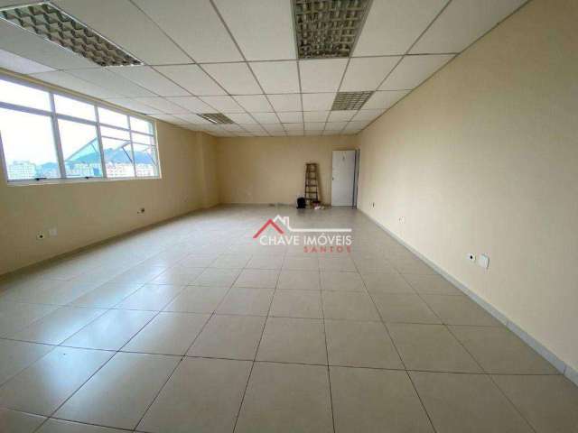 Sala para alugar, 60 m² por R$ 2.563,00/mês - Vila Matias - Santos/SP