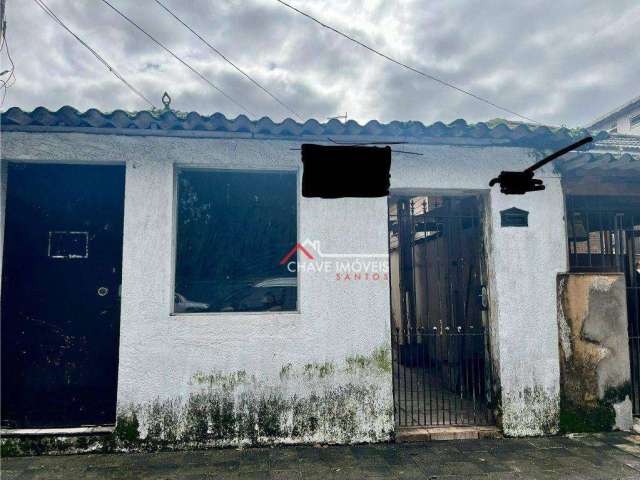 Terreno à venda, 300 m² por R$ 1.043.000,00 - Ponta da Praia - Santos/SP