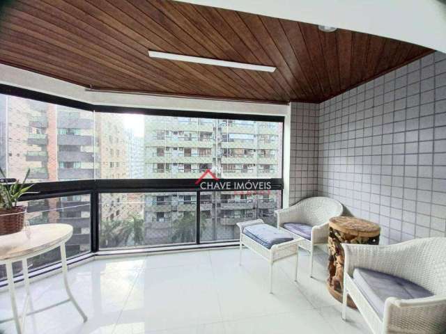 Apartamento com 2 dormitórios à venda, 120 m² - QUADRA DA PRAIA - Aparecida - Santos/SP