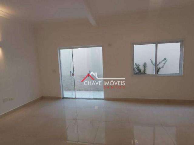 Casa com 3 dormitórios à venda, 180 m² por R$ 860.000 - Aparecida - Santos/SP