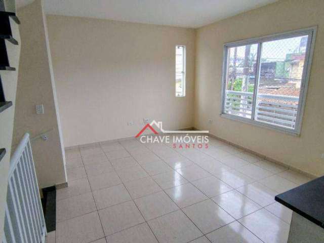 Casa com 2 dormitórios à venda, 140 m² por R$ 745.000,00 - Macuco - Santos/SP