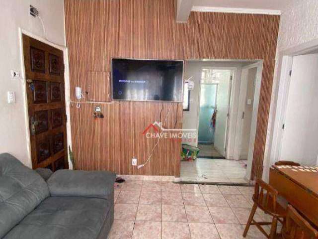 Apartamento com 2 dormitórios à venda, 63 m² por R$ 300.000,00 - Centro - São Vicente/SP