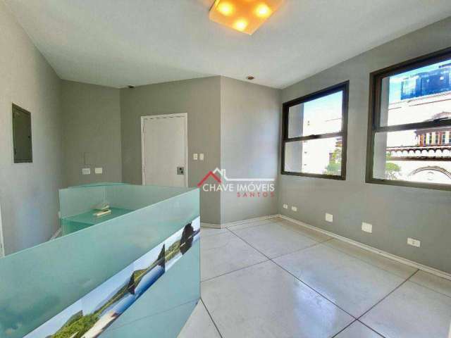 Conjunto à venda, 73 m² por R$ 438.000,00 - Gonzaga - Santos/SP