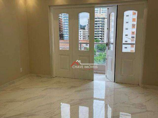 Apartamento à venda, 153 m² por R$ 1.150.000,00 - Gonzaga - Santos/SP