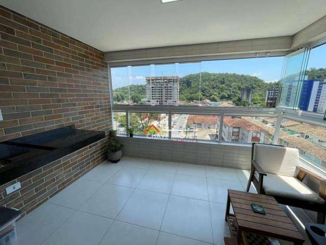 Apartamento à venda, 71 m² por R$ 555.000,00 - Canto do Forte - Praia Grande/SP