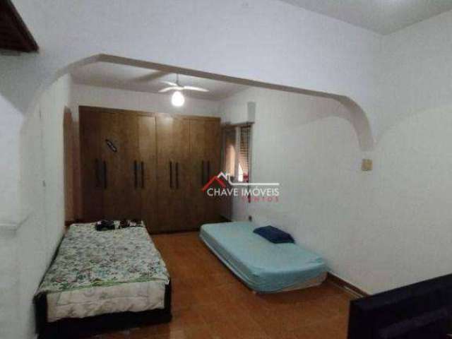 Studio com 1 dormitório à venda, 38 m² por R$ 290.000,00 - Embaré - Santos/SP