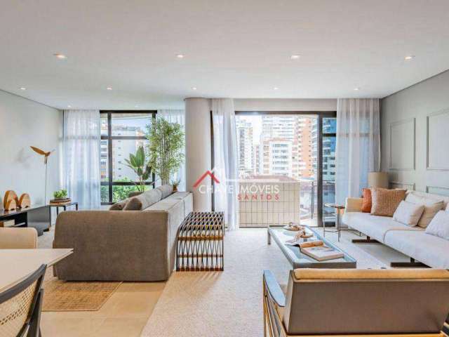 Apartamento à venda, 185 m² por R$ 1.850.000,00 - Gonzaga - Santos/SP