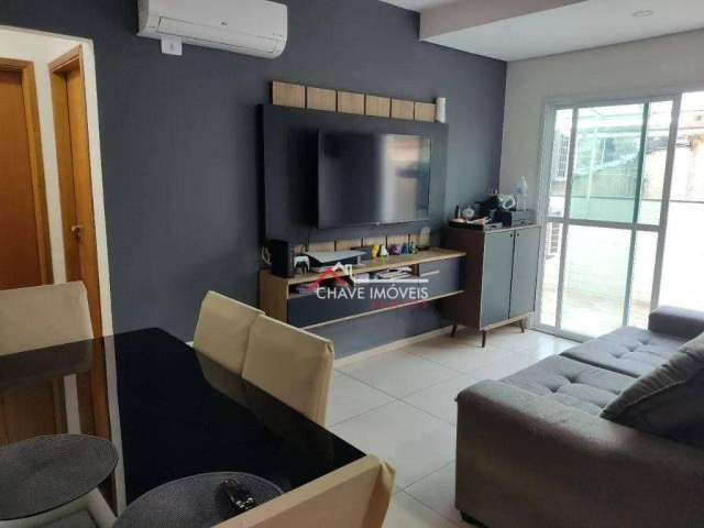 Apartamento Garden à venda, 54 m² por R$ 350.000,00 - Macuco - Santos/SP