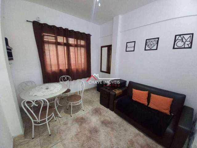 Apartamento com 1 dormitório à venda, 35 m² por R$ 212.000,00 - Centro - São Vicente/SP