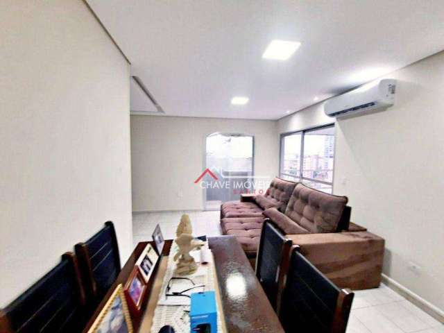 Apartamento com 2 dormitórios à venda, 95 m² por R$ 635.000,00 - Pompéia - Santos/SP