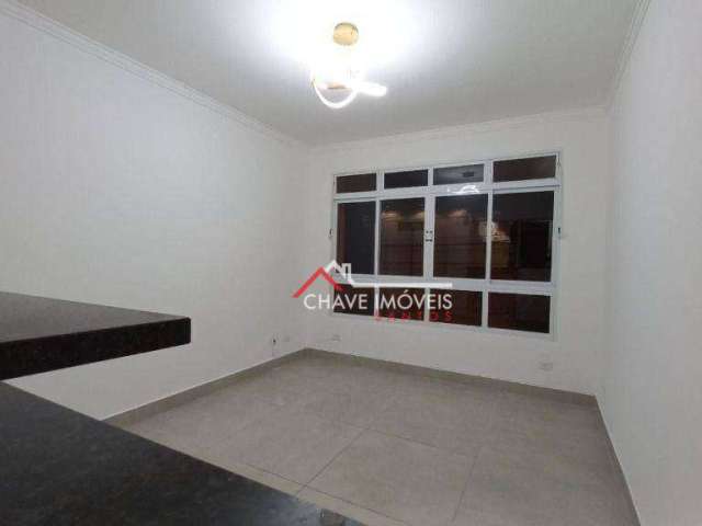 Apartamento com 2 dormitórios, 74 m² - venda por R$ 450.000,00 ou aluguel por R$ 4.000,02/mês - Gonzaga - Santos/SP